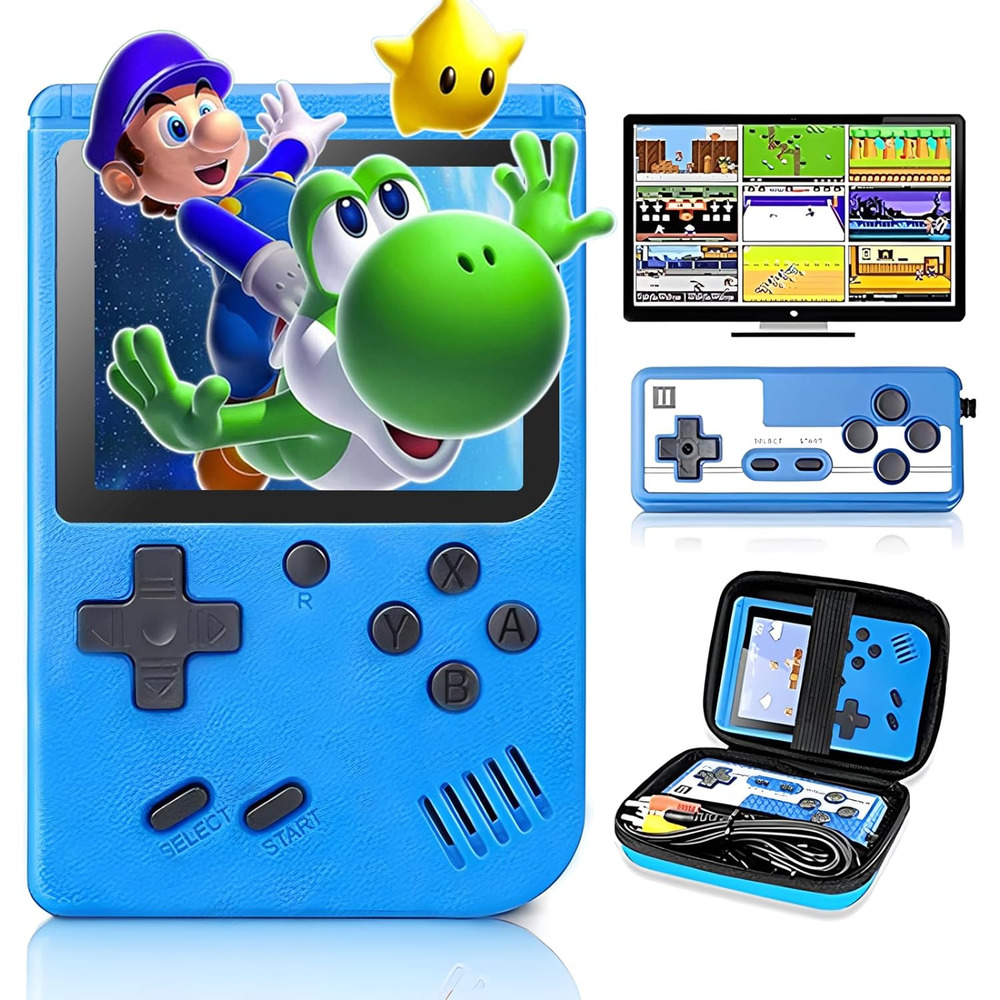Handheld Game Console, Retro Game Console with 400 Classic FC Games 3.0 Inch Scr